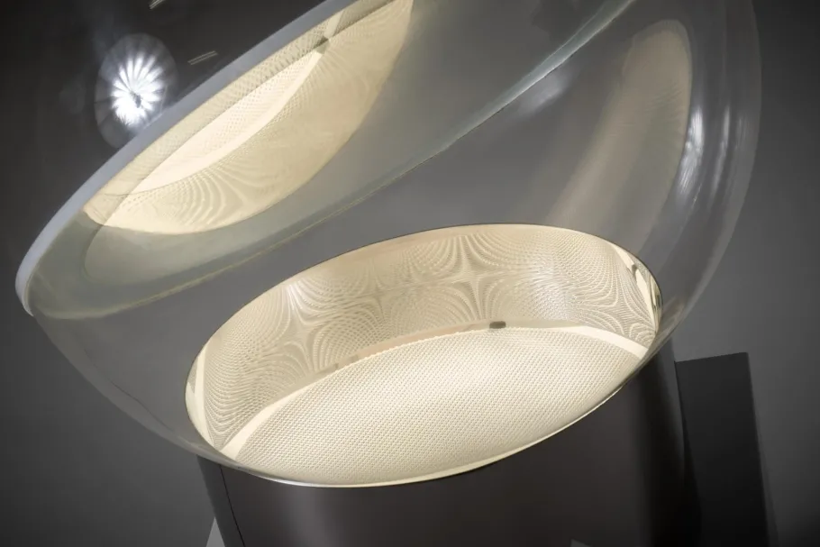 Outlet Pamono Sphere Model 4043 Table Lamp by Filippo Panseca for Kartell, Italy, 1960s