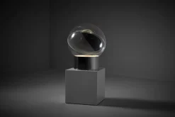 Outlet Pamono Sphere Model 4043 Table Lamp by Filippo Panseca for Kartell, Italy, 1960s