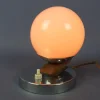 Hot Pamono Sphere Table Lamp in Pink Murano Glass, 1950s