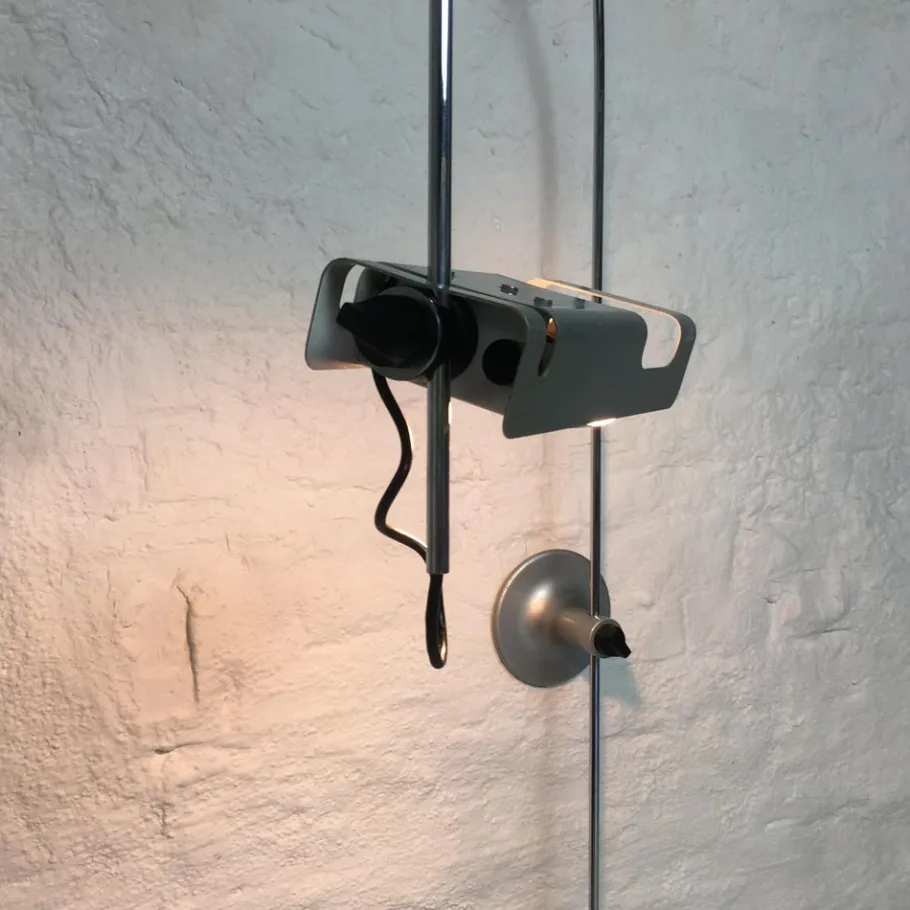 New Pamono Spider Wall Lamp by Joe Colombo for Oluce, 1967