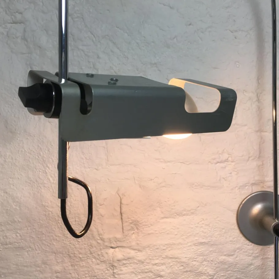 New Pamono Spider Wall Lamp by Joe Colombo for Oluce, 1967