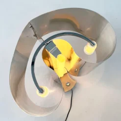 Pamono Spinnaker Lamp by Constantino Corsini & Giorgio Wiskemann for Stilnovo, 1968