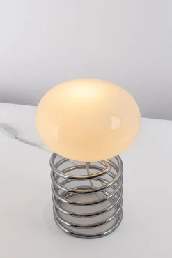 Outlet Pamono Spiral Table Lamp by Ingo Maurer, 1970s