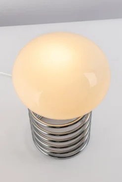 Outlet Pamono Spiral Table Lamp by Ingo Maurer, 1970s