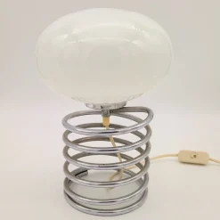 Outlet Pamono Spiral Table Lamp from Ingo Maurer, 1970s