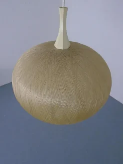 Discount Pamono Spun Fiberglass Pendant Lamp, Germany, 1960s