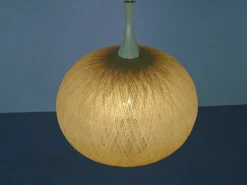 Discount Pamono Spun Fiberglass Pendant Lamp, Germany, 1960s