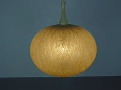 Discount Pamono Spun Fiberglass Pendant Lamp, Germany, 1960s