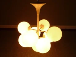 Clearance Pamono Sputnik Chandelier by Max Bill for Temde Lights, Switzerland, 1960s