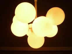 Clearance Pamono Sputnik Chandelier by Max Bill for Temde Lights, Switzerland, 1960s