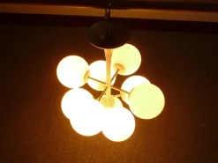 Clearance Pamono Sputnik Chandelier by Max Bill for Temde Lights, Switzerland, 1960s
