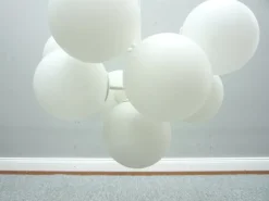 Clearance Pamono Sputnik Chandelier by Max Bill for Temde Lights, Switzerland, 1960s