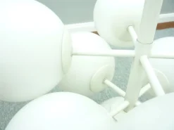 Clearance Pamono Sputnik Chandelier by Max Bill for Temde Lights, Switzerland, 1960s