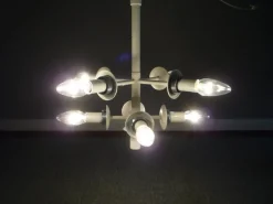 Clearance Pamono Sputnik Chandelier by Max Bill for Temde Lights, Switzerland, 1960s