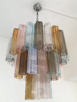 Clearance Pamono Sputnik Chandelier in Murano Glass from Simoeng