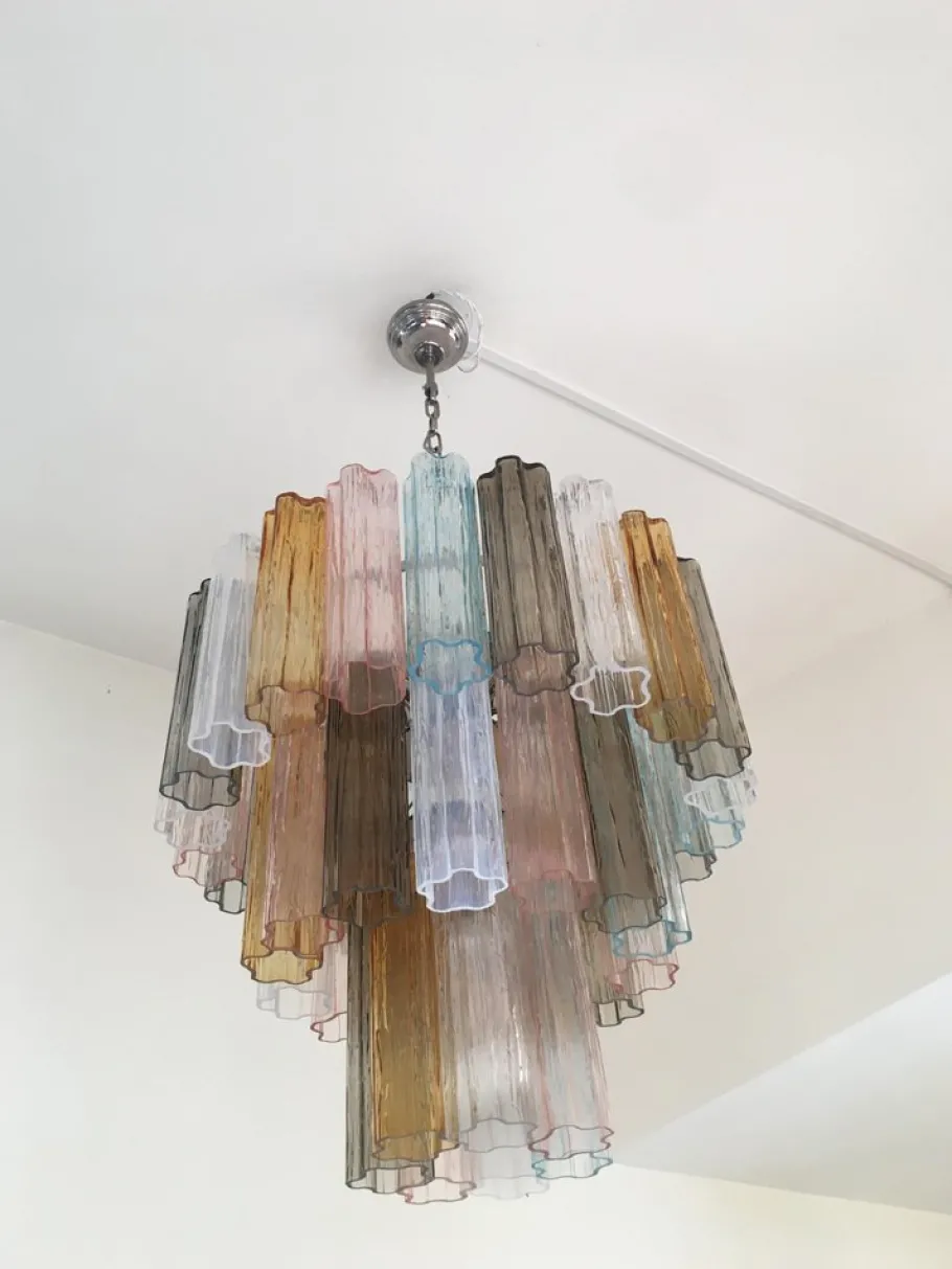 Clearance Pamono Sputnik Chandelier in Murano Glass from Simoeng