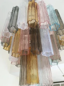 Clearance Pamono Sputnik Chandelier in Murano Glass from Simoeng