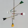 Hot Pamono Sputnik Chandelier in the style of Stilnovo, 1950s