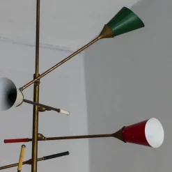 Hot Pamono Sputnik Chandelier in the style of Stilnovo, 1950s