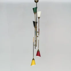 Hot Pamono Sputnik Chandelier in the style of Stilnovo, 1950s
