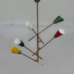 Hot Pamono Sputnik Chandelier in the style of Stilnovo, 1950s