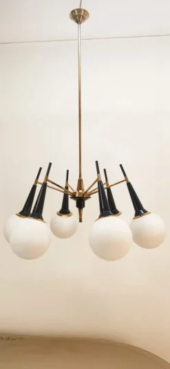 Hot Pamono Sputnik Chandelier with Globes