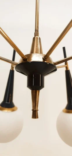 Hot Pamono Sputnik Chandelier with Globes