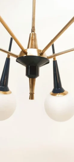 Hot Pamono Sputnik Chandelier with Globes