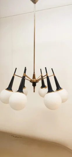 Hot Pamono Sputnik Chandelier with Globes