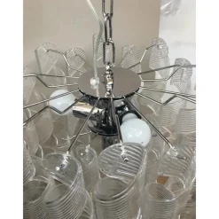 Hot Pamono Sputnik Chandelier with Swirling Italian Glass by Simoeng