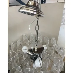 Hot Pamono Sputnik Chandelier with Swirling Italian Glass by Simoeng