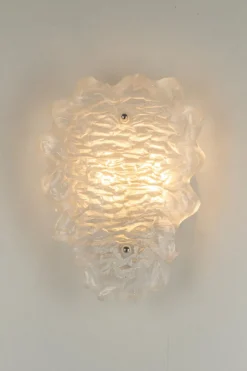 Hot Pamono Sputnik Crystal Glass Wall Sconces by Peill & Putzler, Germany, Set of 2