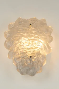 Hot Pamono Sputnik Crystal Glass Wall Sconces by Peill & Putzler, Germany, Set of 2