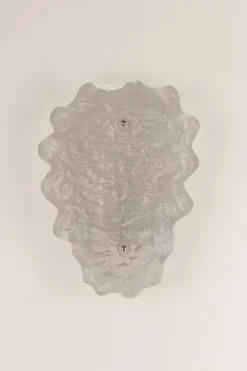 Hot Pamono Sputnik Crystal Glass Wall Sconces by Peill & Putzler, Germany, Set of 2