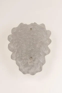 Hot Pamono Sputnik Crystal Glass Wall Sconces by Peill & Putzler, Germany, Set of 2
