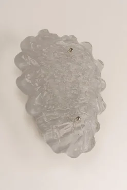 Hot Pamono Sputnik Crystal Glass Wall Sconces by Peill & Putzler, Germany, Set of 2