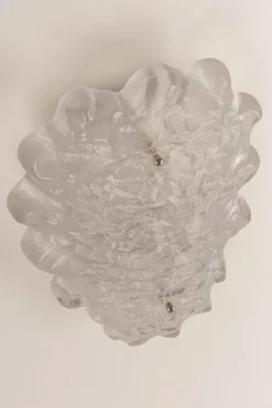 Hot Pamono Sputnik Crystal Glass Wall Sconces by Peill & Putzler, Germany, Set of 2