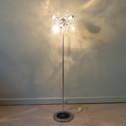 Pamono Sputnik Floor Lamp by Gaetano Sciolari for Sciolari, 1970s