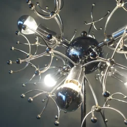 Pamono Sputnik Floor Lamp by Gaetano Sciolari for Sciolari, 1970s
