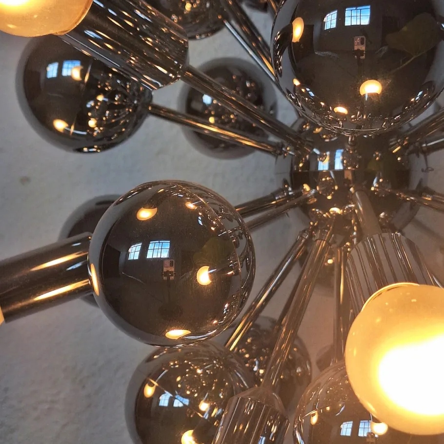 Best Pamono Sputnik Floor Lamp from Cosack Floor Lamps, 1969