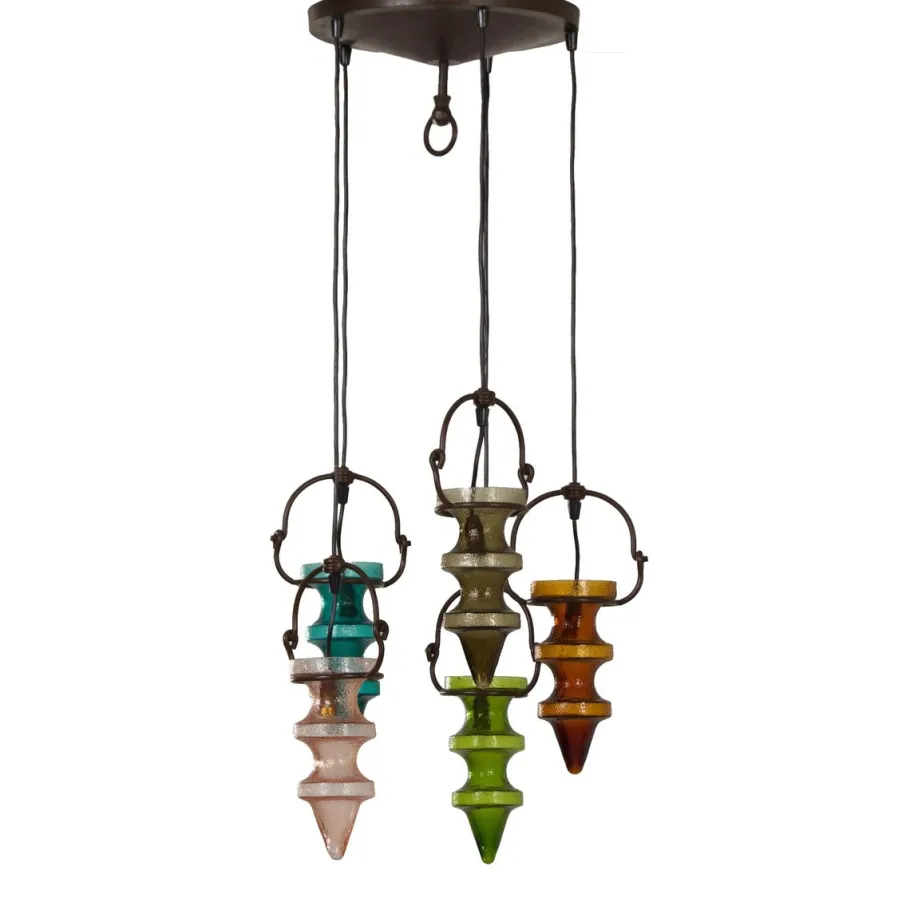 Sale Pamono Stalactiet Pendant Lamp by Nanny Still for Massive & Val Saint Lambert, 1960s