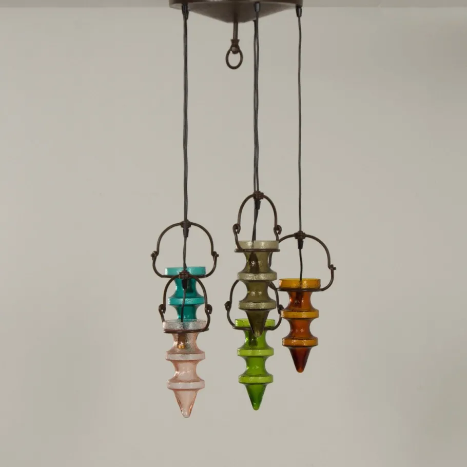 Sale Pamono Stalactiet Pendant Lamp by Nanny Still for Massive & Val Saint Lambert, 1960s