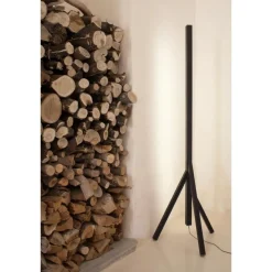 Hot Pamono Stecco Floor Lamp in Aluminum and Vegetable Tanned Leather by Oscar Maschera