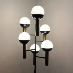 Hot Pamono Stilnovo Floor Lamp, Italy, 1950s