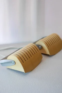 Pamono Strimma Sconces in Plywood by Knut Hagberg & Marianne Hagberg for Ikea, 1990s, Set of 2