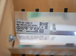 Pamono Strimma Sconces in Plywood by Knut Hagberg & Marianne Hagberg for Ikea, 1990s, Set of 2