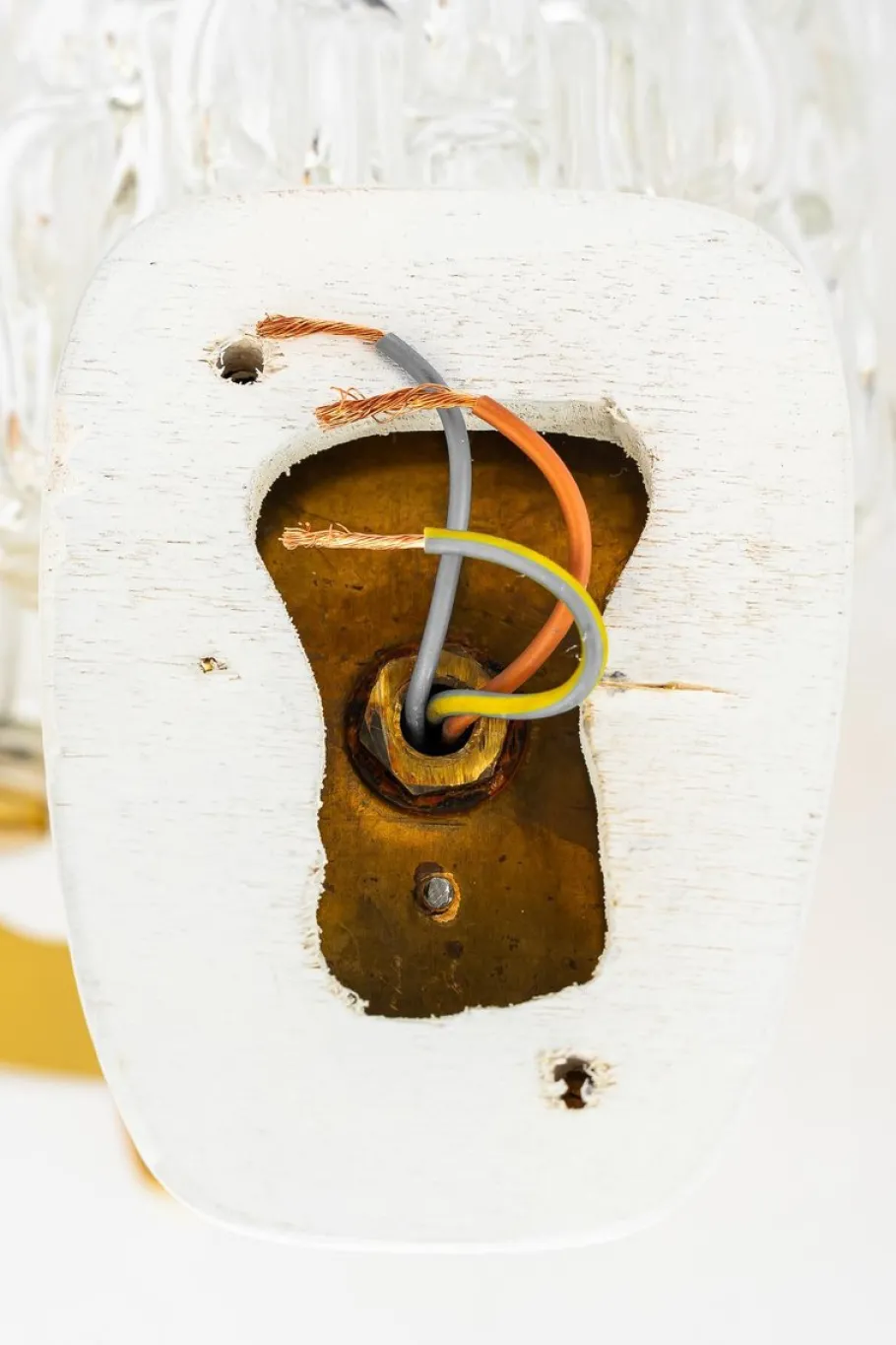 Hot Pamono Structured Glass Wall Lamps by Rupert Nikoll, Vienna, Austria, 1950s, Set of 2