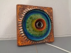 Clearance Pamono Studio Ceramic Wall Lamp from Kaiser Leuchten, 1970s
