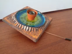 Clearance Pamono Studio Ceramic Wall Lamp from Kaiser Leuchten, 1970s