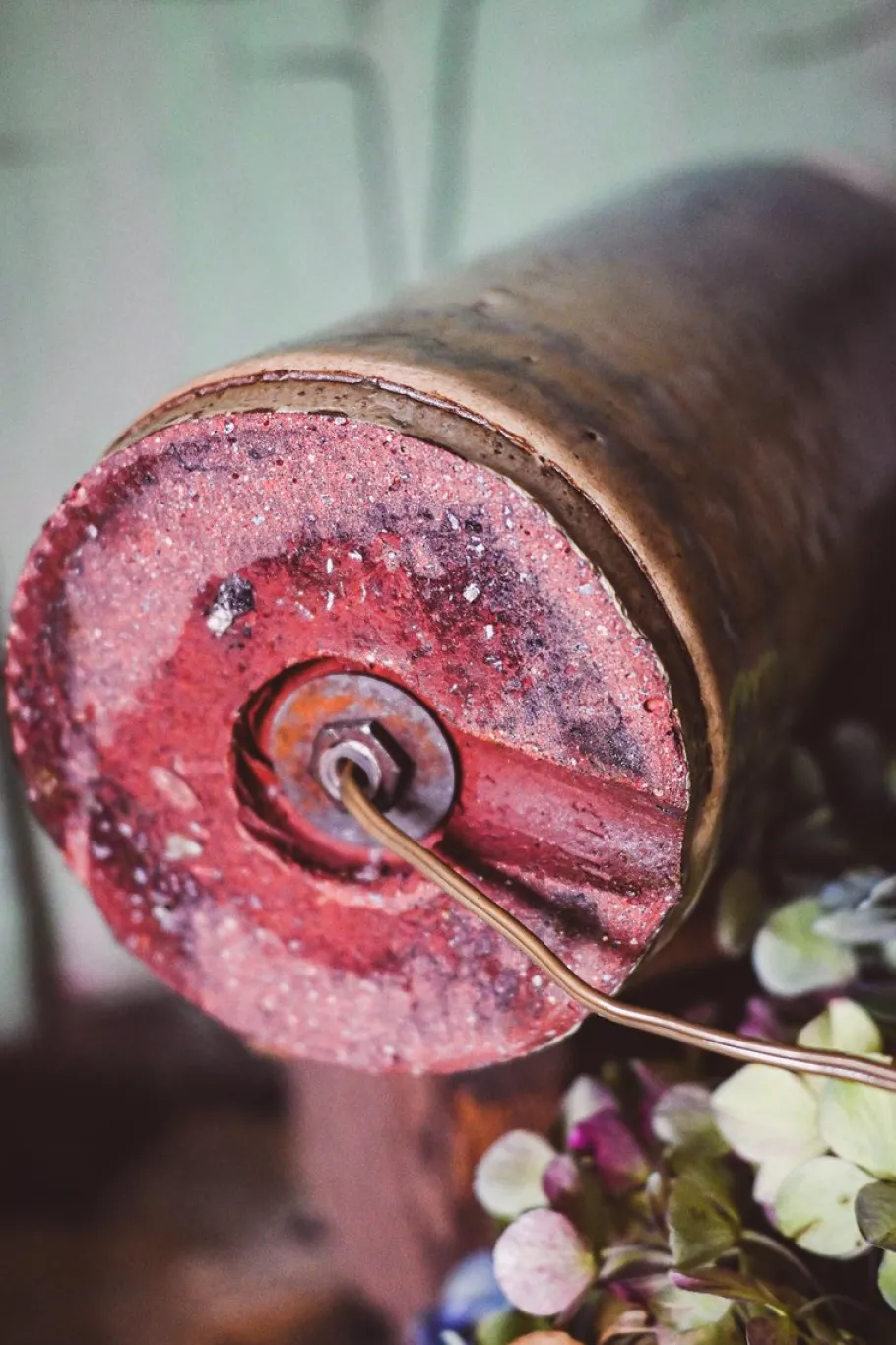 Discount Pamono Studio Pottery Table Lamp in Sea Green Blue, 1980s